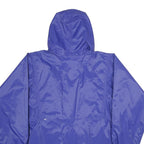 HELLY HANSEN Mens Blue Nylon Outdoor Jacket L Zip Hooded Casual