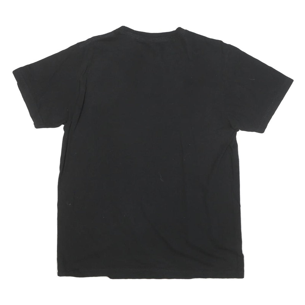 NFL Mens Black Graphic T-Shirt M Short Sleeve Crew Neck Cotton Blend Sportswear