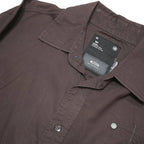 G-STAR Mens Brown Shirt M Cotton Blend Long Sleeve Casual Button Shirt