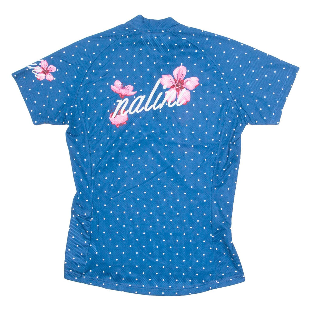 NALINI Cycling Womens Jersey Blue 1/4 Zip M