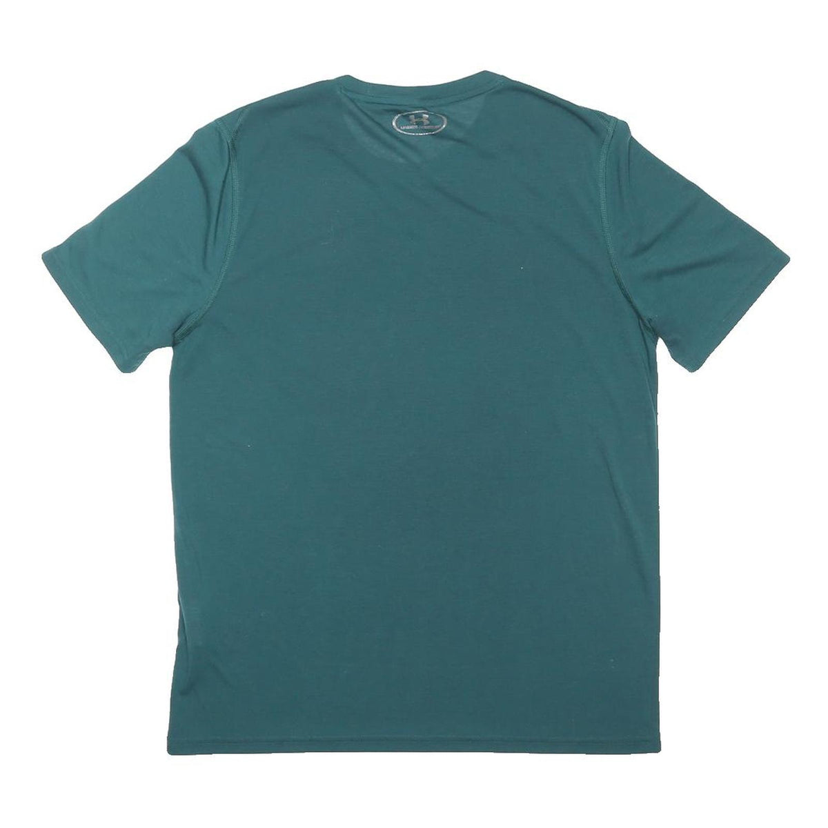 UNDER ARMOUR Mens Blue & Green Modern T-Shirt M Short Sleeve Crew Neck Cotton