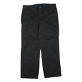 CARHARTT Mens Cotton Blend Black Regular Straight Trousers W38 L30 Workwear