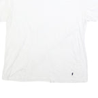 POLO RALPH LAUREN Mens White XL Plain T-Shirt Short Sleeve Crew Neck Classic
