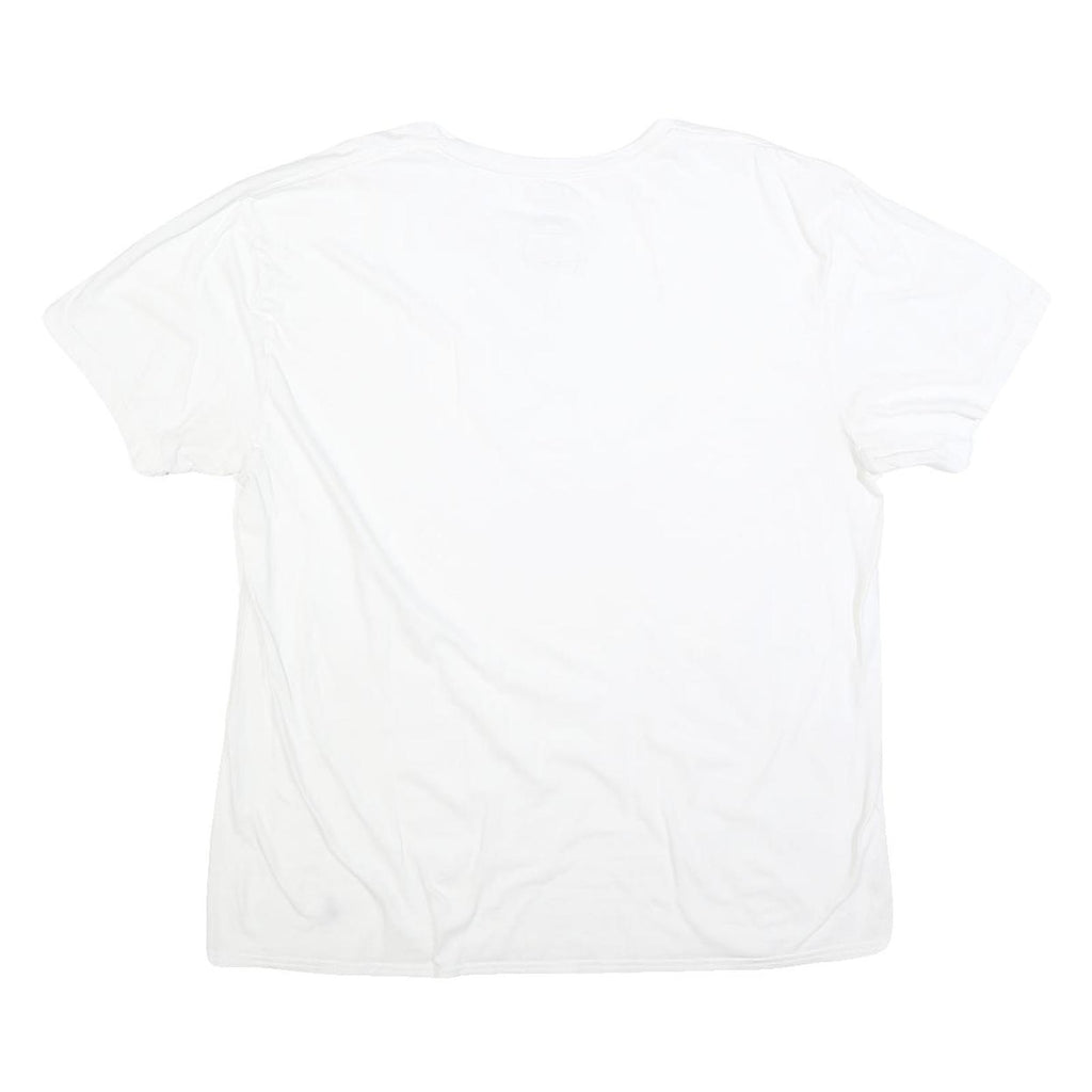 POLO RALPH LAUREN Mens White XL Plain T-Shirt Short Sleeve Crew Neck Classic