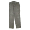CARHARTT Mens Cotton Blend Trousers Regular Straight W35 L34 Workwear Durable