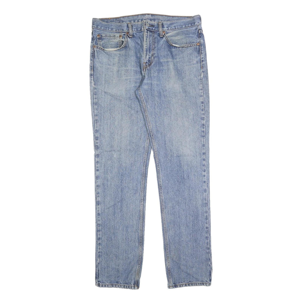 LEVI'S 511 Slim Mens Jeans Blue Slim Straight Denim Medium W34 L34 Cotton Blend
