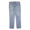 LEVI'S 511 Slim Mens Jeans Blue Slim Straight Denim Medium W34 L34 Cotton Blend