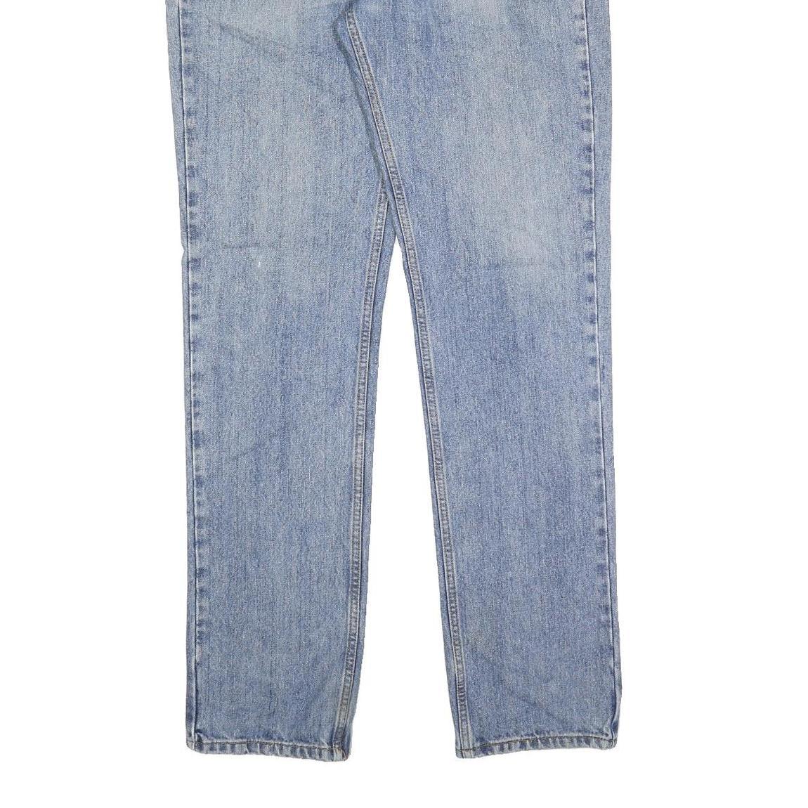 LEVI'S 511 Slim Mens Jeans Blue Slim Straight Denim Medium W34 L34 Cotton Blend