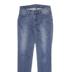 LEVI'S Womens Slim Blue Denim Skinny Jeans Cotton Blend W28 L30 Classic Zip