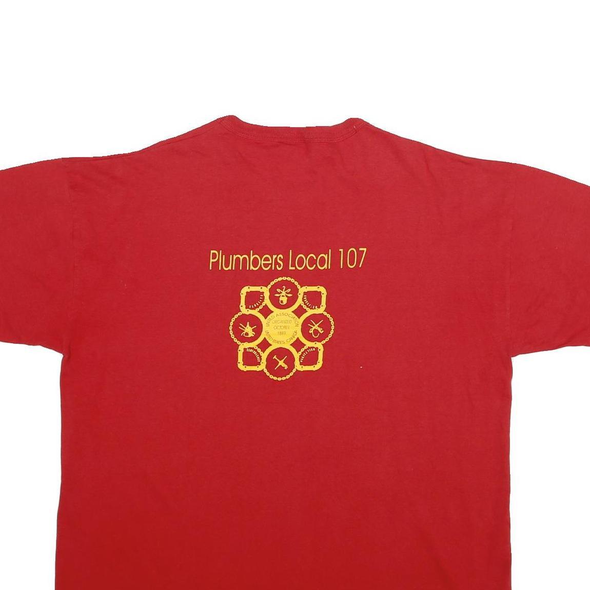 RUSSELL ATHLETIC Mens Red Cardinals Graphic T-Shirt XL Short Sleeve Crew Neck