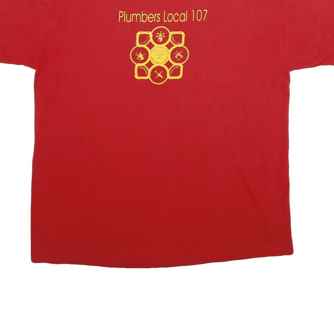 RUSSELL ATHLETIC Mens Red Cardinals Graphic T-Shirt XL Short Sleeve Crew Neck