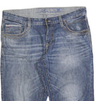 TOM TAILOR Mens Denim Blue Casual Shorts 2XL W40 Cotton Blend Comfortable Fit