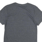 RUSSELL ATHLETIC Mens Grey Churchill Physical Education Graphic T-Shirt S Crew