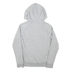 ADIDAS Girls Grey Hoodie XS Cotton Blend Casual Sweatshirt