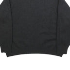 BURBERRY Womens Black Fashion Jumper Crew Neck Basic Knit UK 6 Soft Wool Blend