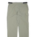 K-TEC Mens Polyester Blend Beige Regular Fit Straight Leg Trousers W31 L32