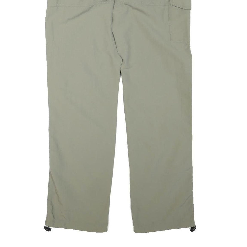 K-TEC Mens Polyester Blend Beige Regular Fit Straight Leg Trousers W31 L32