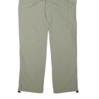 K-TEC Mens Polyester Blend Beige Regular Fit Straight Leg Trousers W31 L32