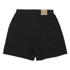 LEE Womens Black Casual Cotton Shorts S W30 Comfortable Summer Wear