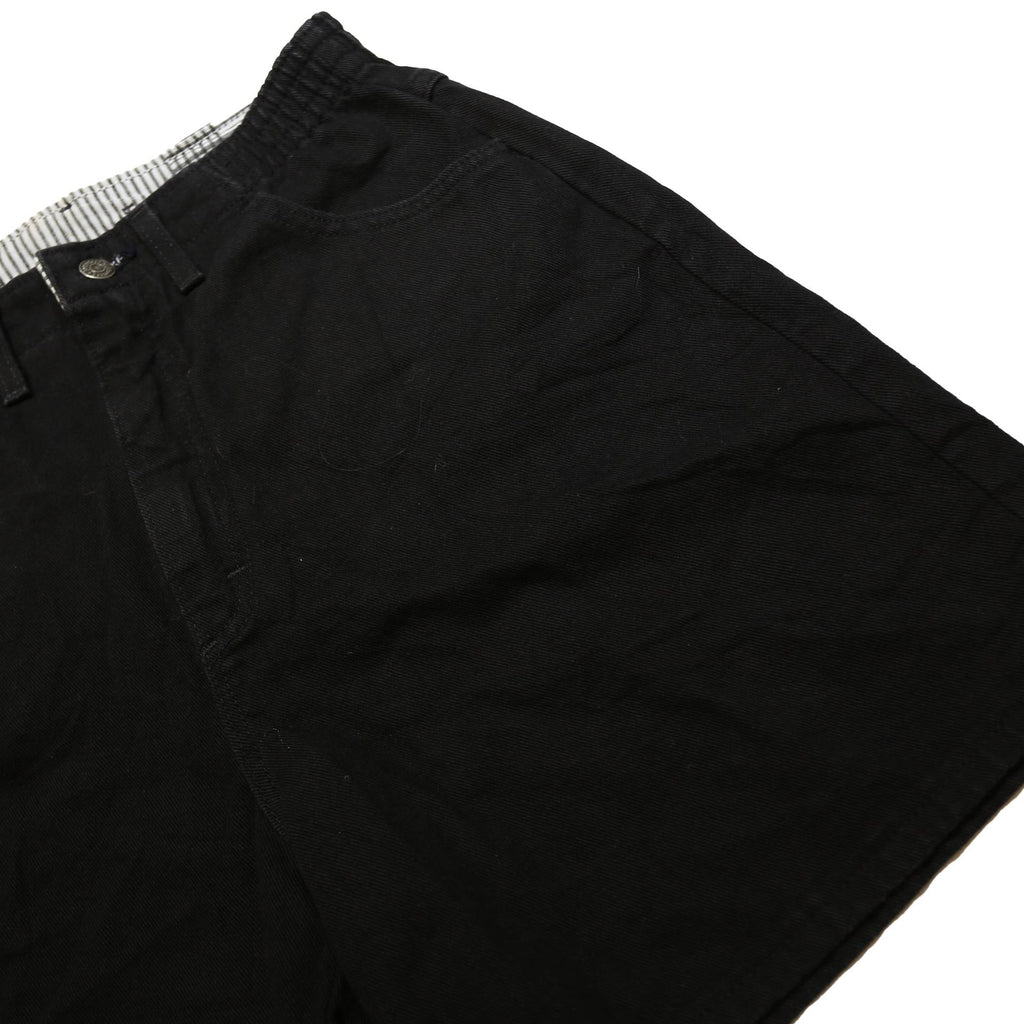 LEE Womens Black Casual Cotton Shorts S W30 Comfortable Summer Wear