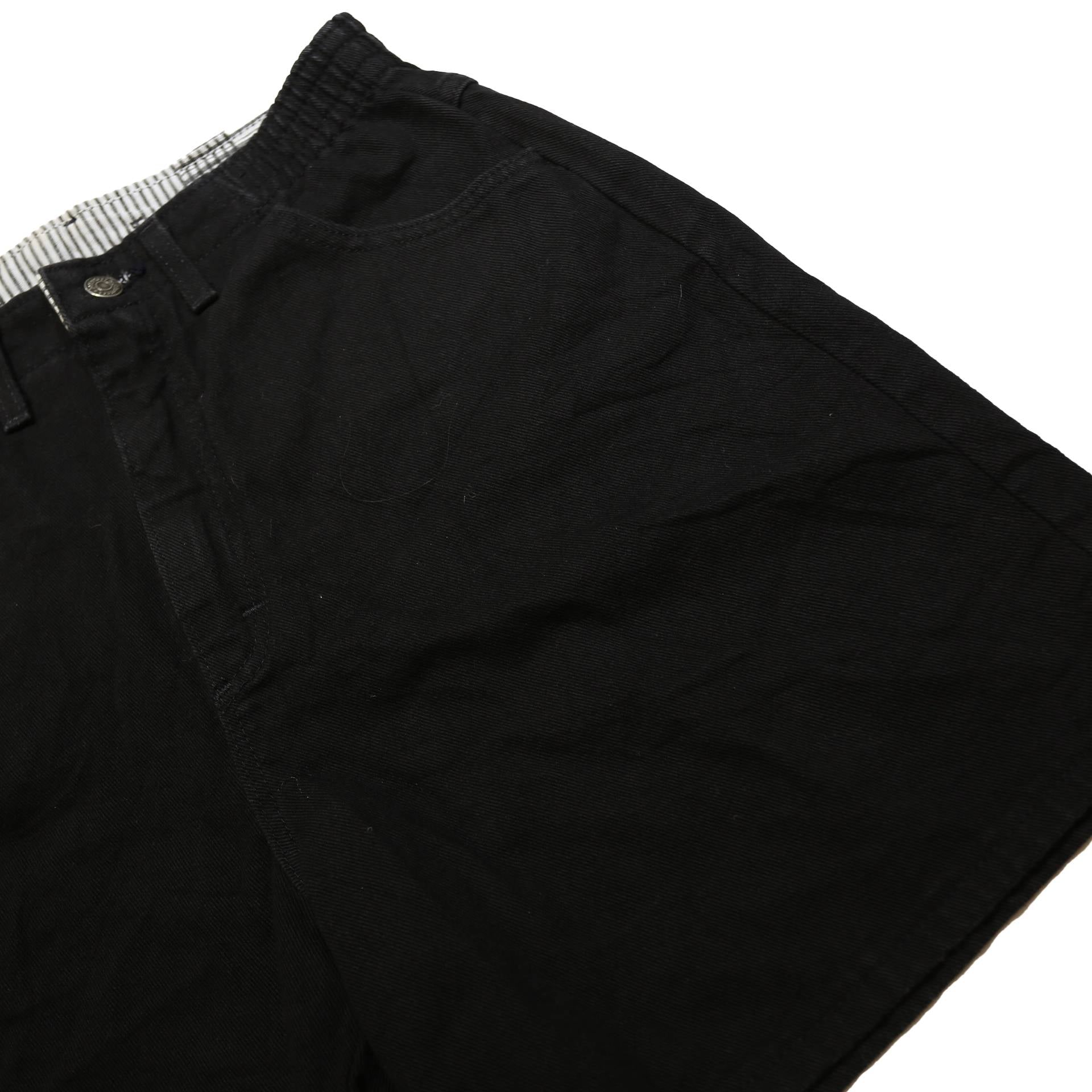 LEE Womens Black Casual Cotton Shorts S W30 Comfortable Summer Wear