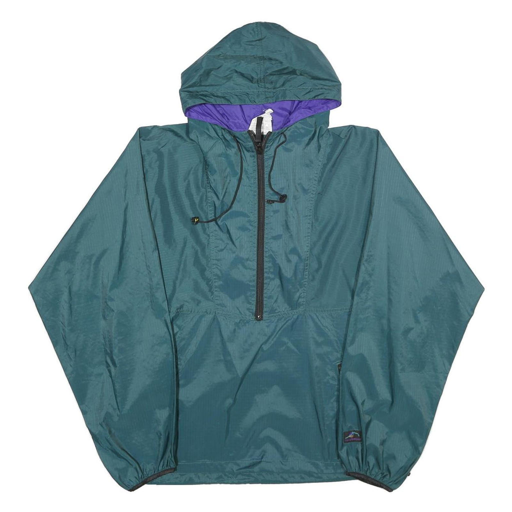 HELLY HANSEN Mens Blue Nylon Hooded Jacket XS Outdoor Lightweight Windbreaker