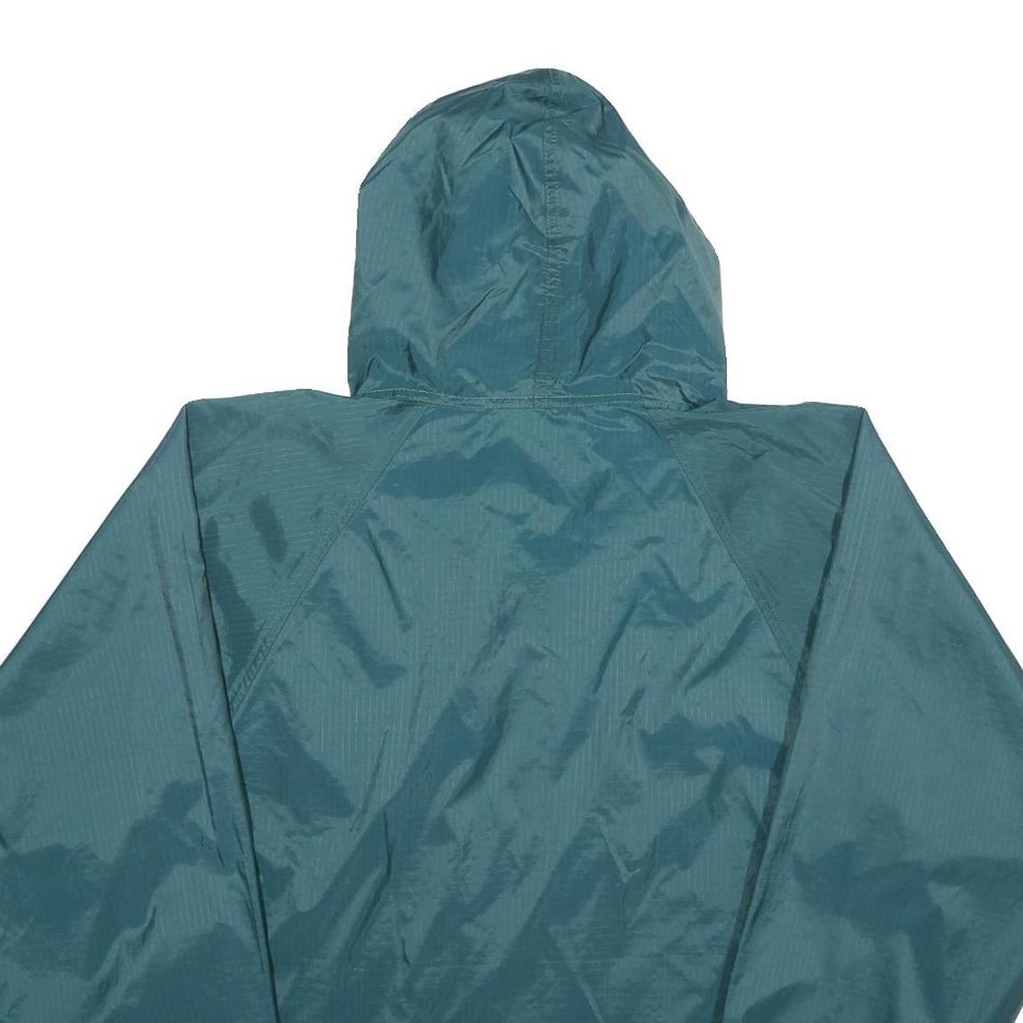 HELLY HANSEN Mens Blue Nylon Hooded Jacket XS Outdoor Lightweight Windbreaker