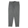 ARMANI JEANS Womens Grey Wool Blend Slim Tapered Trousers W31 L29 Elegant Office