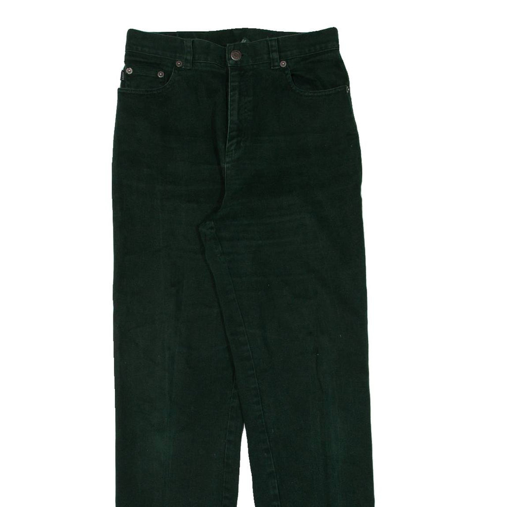 LAUREN RALPH LAUREN Womens Jeans Green Regular Straight W27 L30
