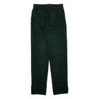 LAUREN RALPH LAUREN Womens Jeans Green Regular Straight W27 L30
