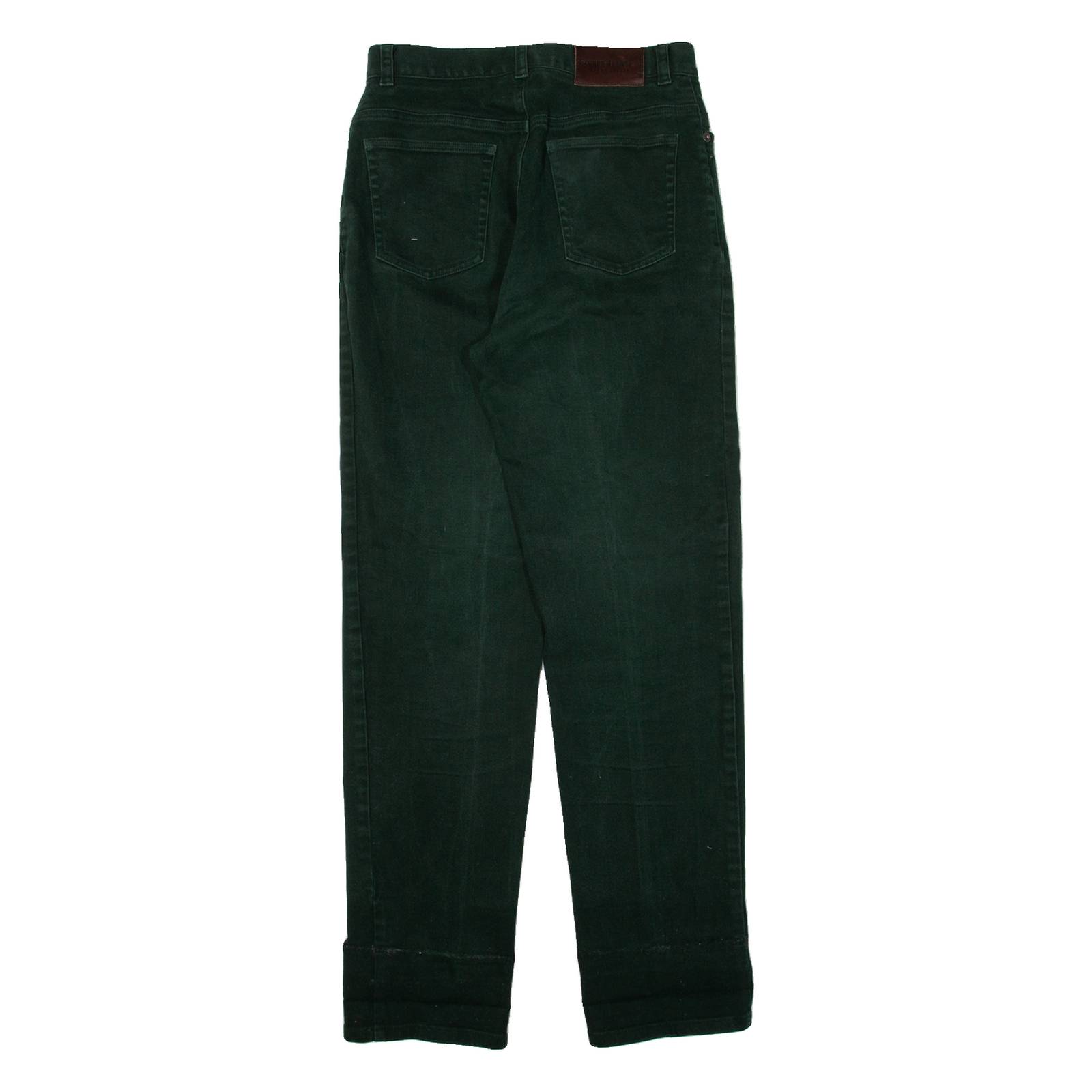 LAUREN RALPH LAUREN Womens Jeans Green Regular Straight W27 L30