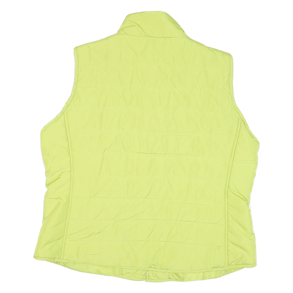 SJB ACTIVE Mens Green Lightweight Zip Jacket L Polyester Blend Plain Outdoor