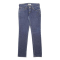 LEVI'S 571 Womens Jeans Blue Slim Skinny Denim Raw W28 L30 Classic Fit