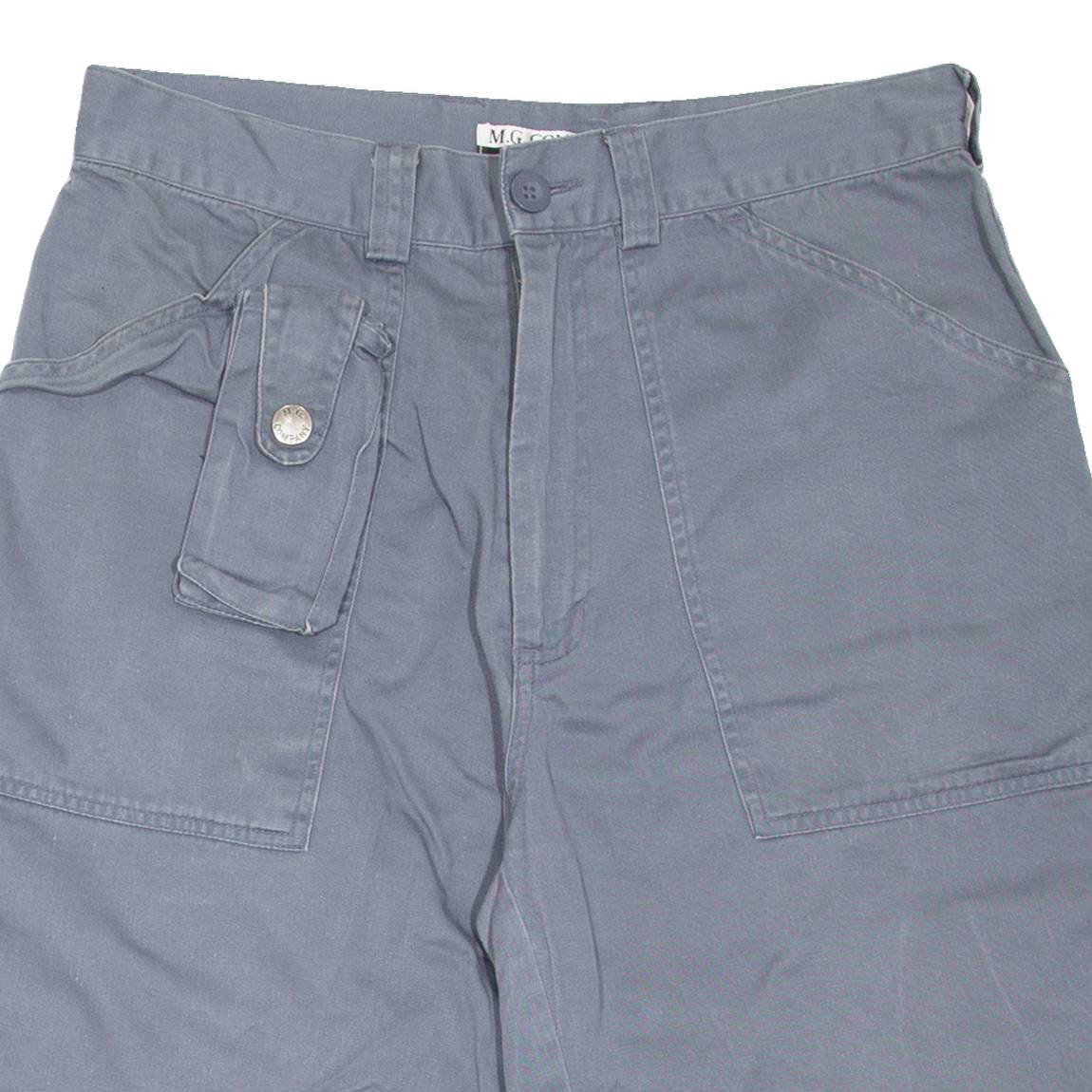 M.G COMPANY Mens Workwear Shorts Grey S W29