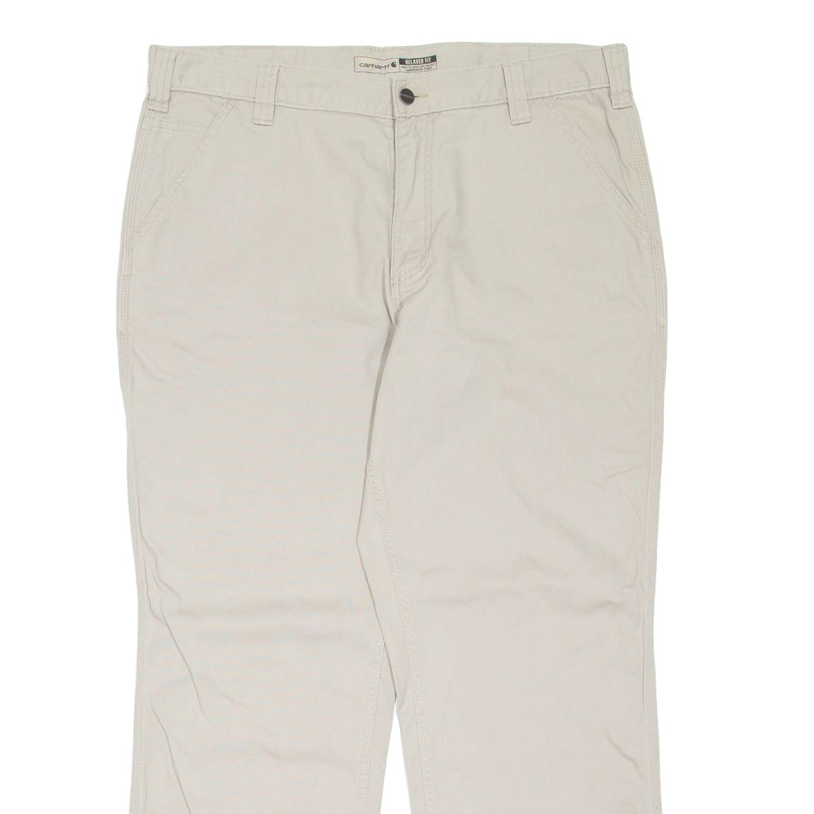 CARHARTT Mens Trousers Beige Relaxed Straight W38 L30