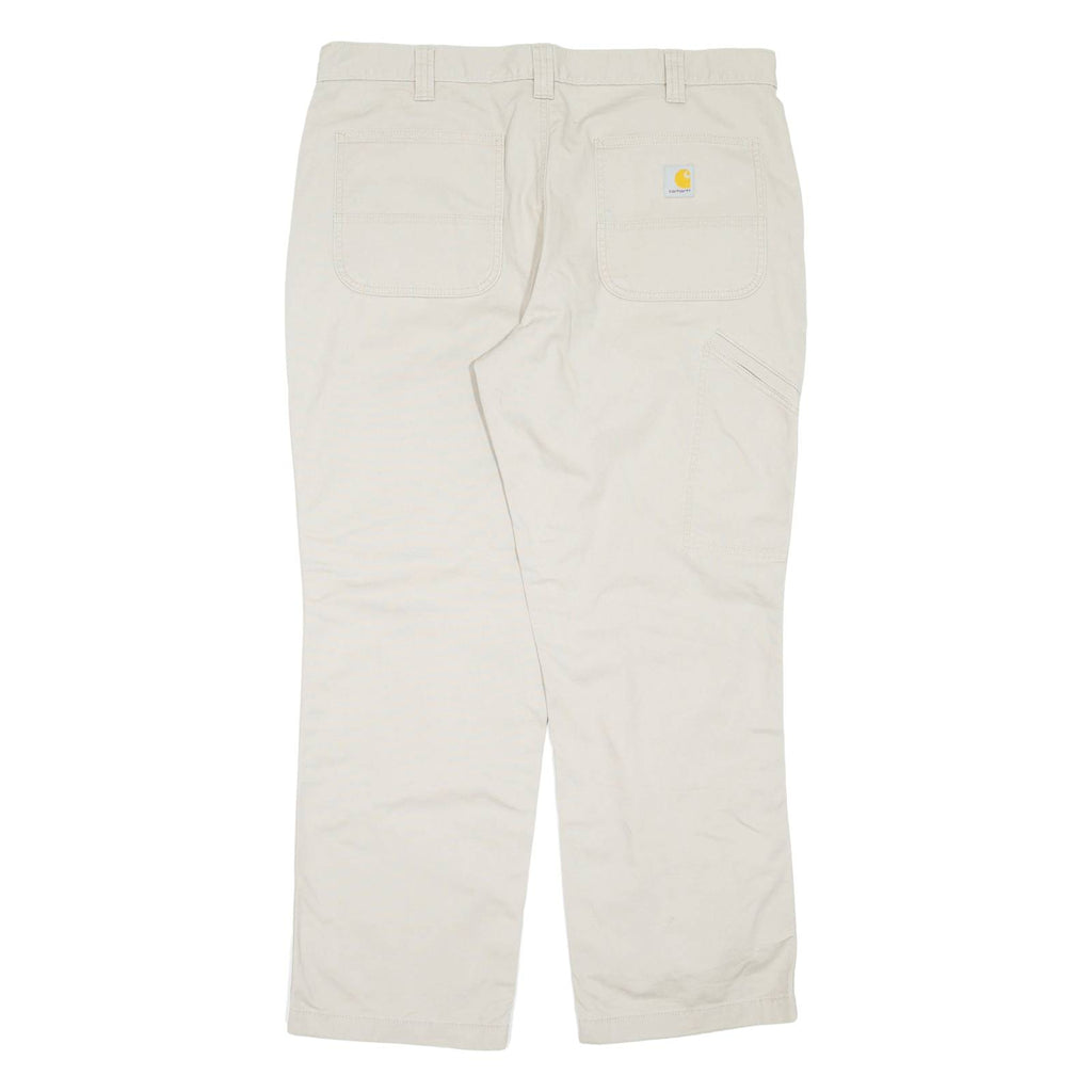 CARHARTT Mens Trousers Beige Relaxed Straight W38 L30