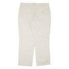 CARHARTT Mens Trousers Beige Relaxed Straight W38 L30