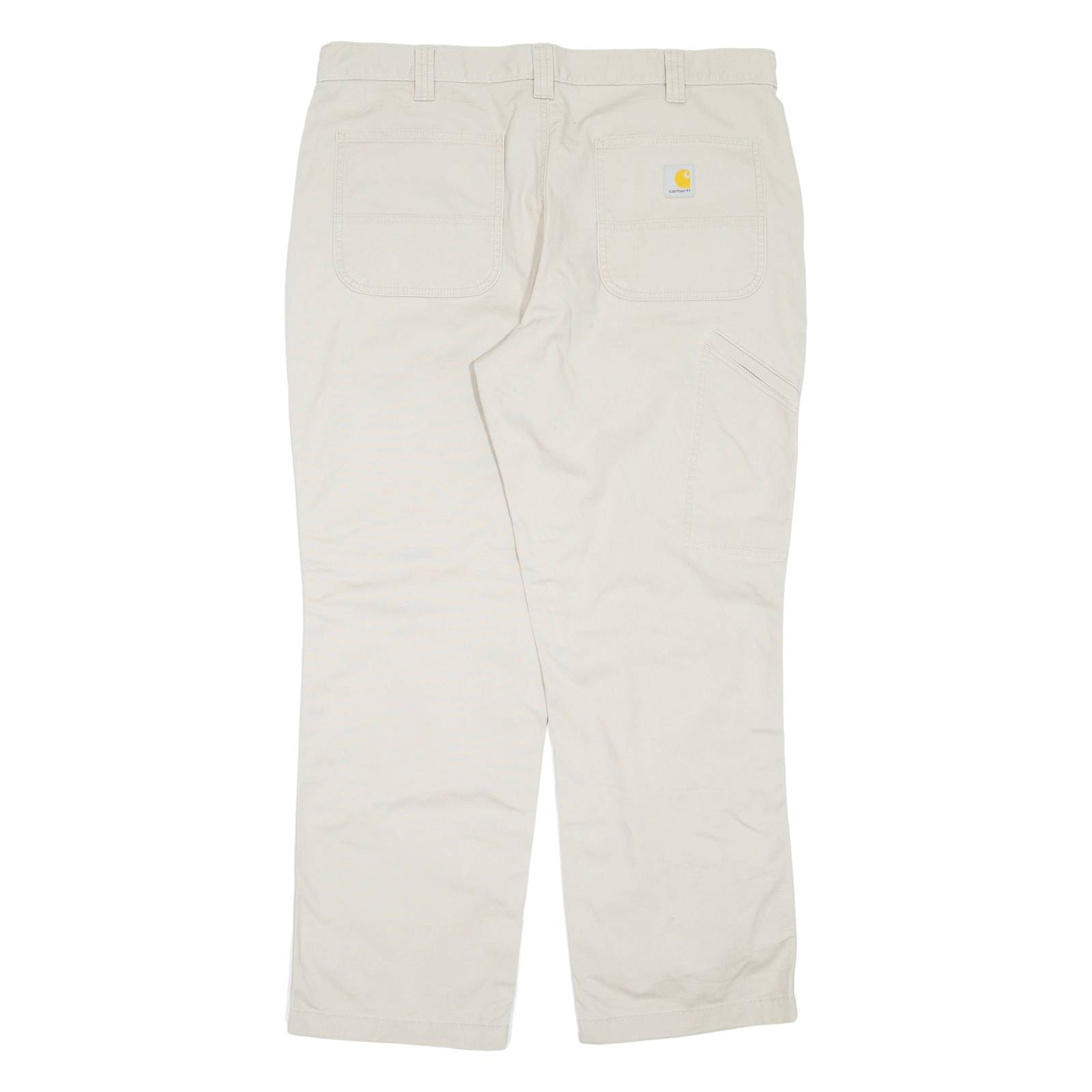 CARHARTT Mens Trousers Beige Relaxed Straight W38 L30