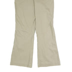 DICKIES Womens Beige Cotton Blend Regular Straight Trousers W35 L30 Workwear