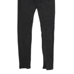 BENCH Mens Slim Black Jeans Denim W32 L34 Stylish Zip Closure Stretch Fit