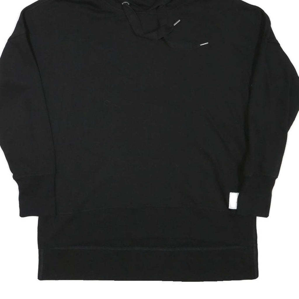 CALVIN KLEIN PERFORMANCE Womens Black Hoodie M Cotton Blend Pullover Sweatshirt