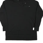 CALVIN KLEIN PERFORMANCE Womens Black Hoodie M Cotton Blend Pullover Sweatshirt