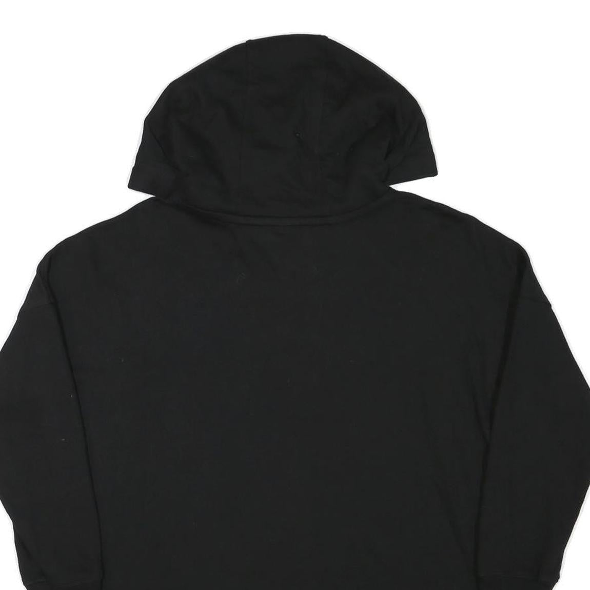 CALVIN KLEIN PERFORMANCE Womens Black Hoodie M Cotton Blend Pullover Sweatshirt