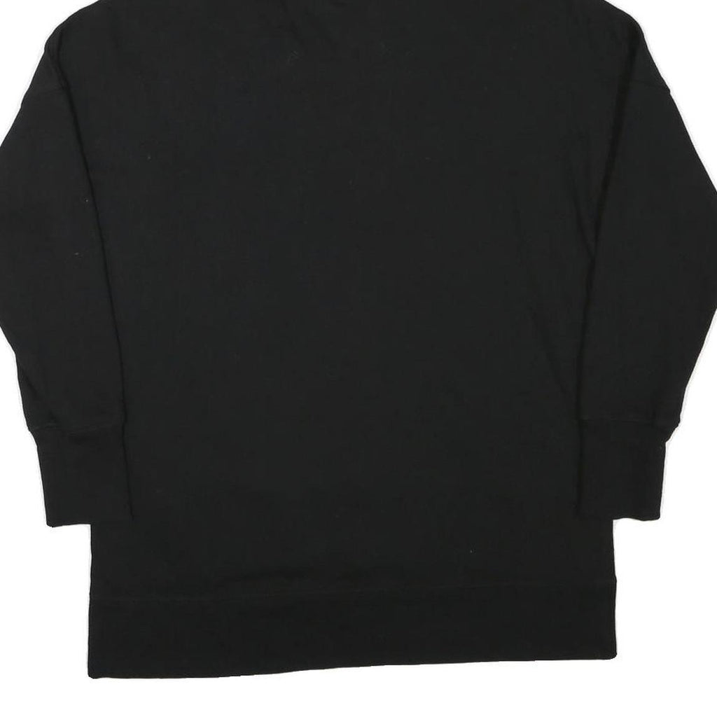 CALVIN KLEIN PERFORMANCE Womens Black Hoodie M Cotton Blend Pullover Sweatshirt