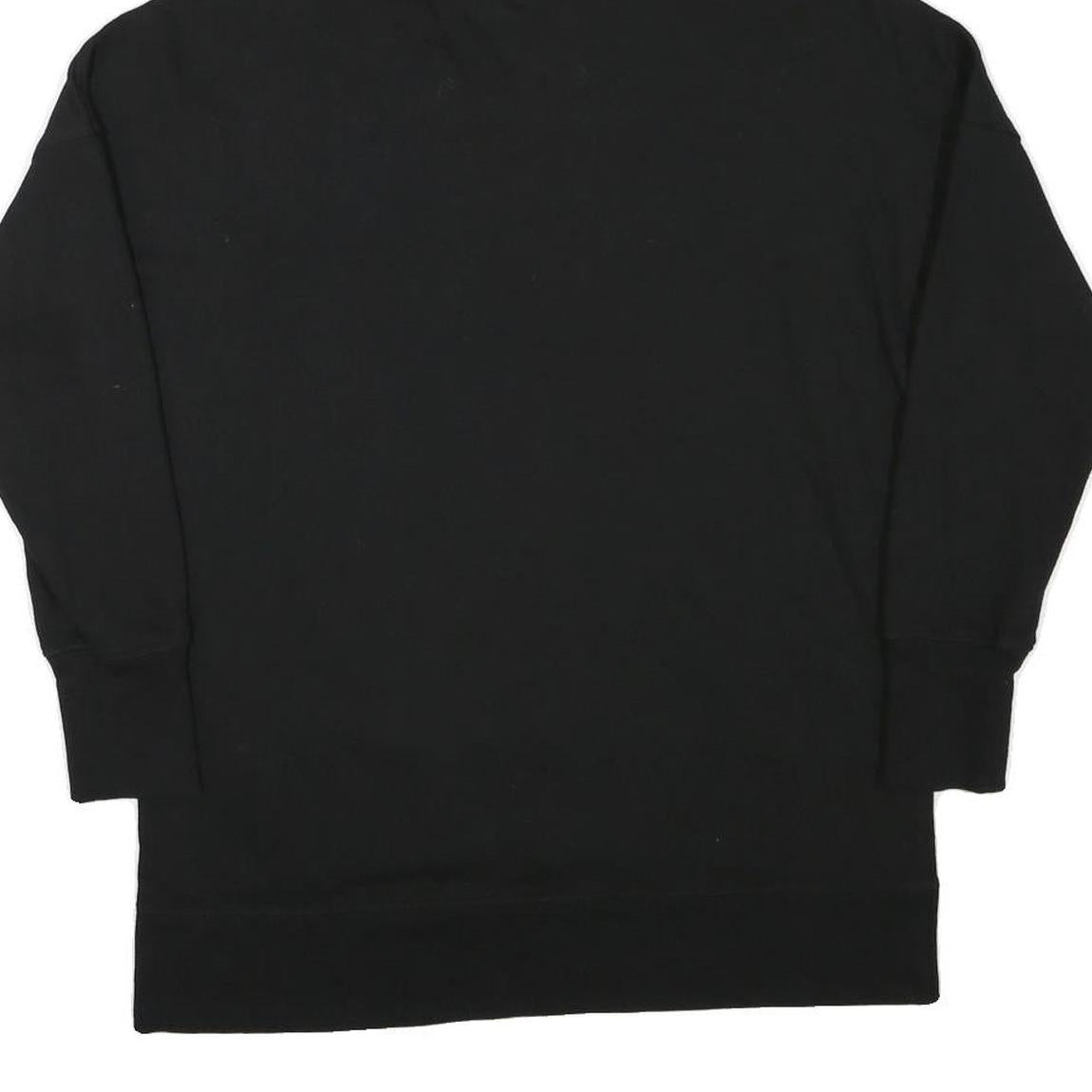 CALVIN KLEIN PERFORMANCE Womens Black Hoodie M Cotton Blend Pullover Sweatshirt