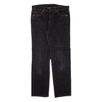 CALVIN KLEIN JEANS Womens Jeans Black Slim Straight W32 L28