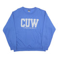 MV SPORT Mens Blue CUW Falcons Crew Neck XL Cotton Blend Sweatshirt Casual
