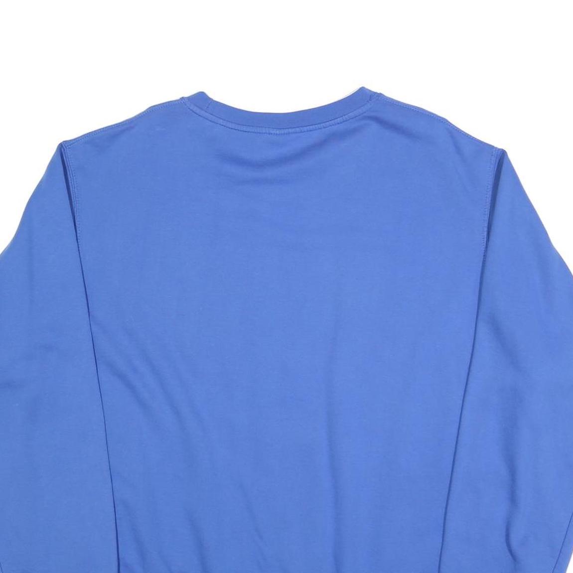 MV SPORT Mens Blue CUW Falcons Crew Neck XL Cotton Blend Sweatshirt Casual