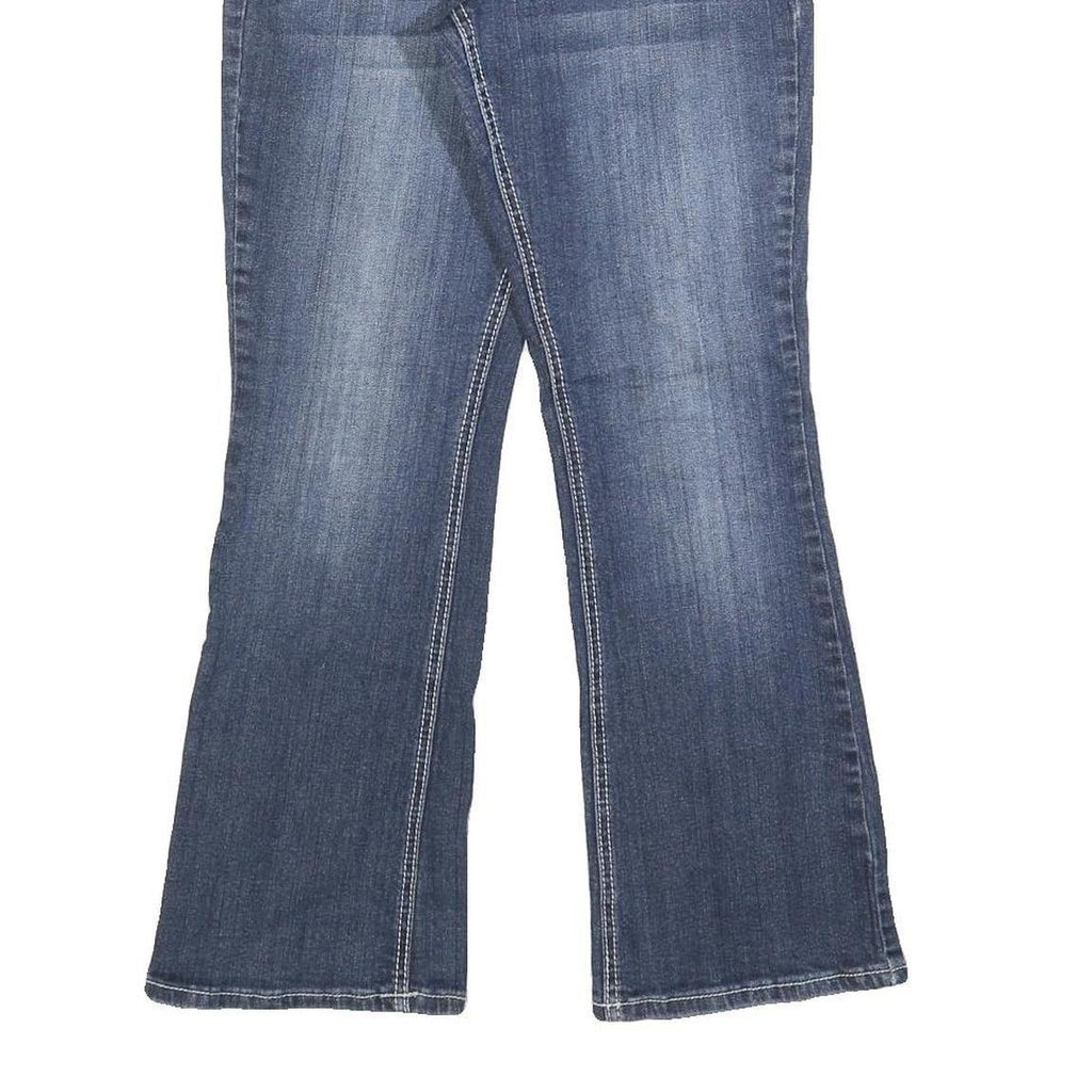 MAURICES Womens Regular Blue Bootcut Denim Medium W26 L28 Stylish Cotton Blend