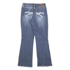 MAURICES Womens Regular Blue Bootcut Denim Medium W26 L28 Stylish Cotton Blend